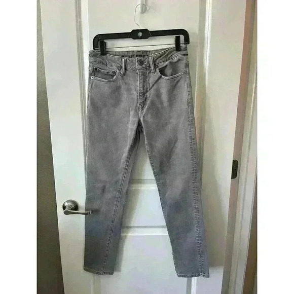 American Eagle Jeans Mens 29x30 Gray Athletic Fit Denim Stretch Airflex - Picture 1 of 5